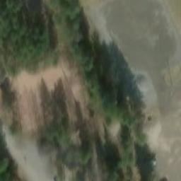 Sand Volleyball Court — aerial view