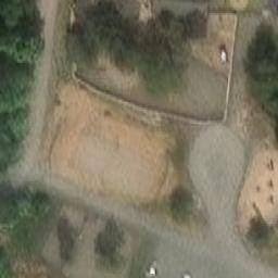 Volleyball Court — aerial view