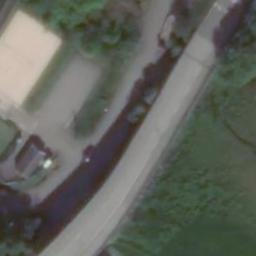 Sand Volleyball Court — aerial view