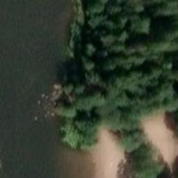 Sand Volleyball Court — aerial view