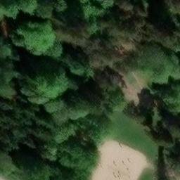 Sand Volleyball Court — aerial view