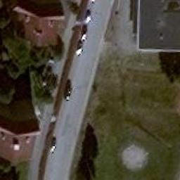 Grass Volleyball Court — aerial view