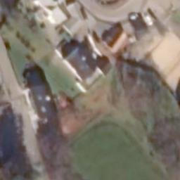 Sand Volleyball Court — aerial view