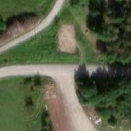 Sand Volleyball Court — aerial view
