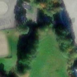 Sand Volleyball Court — aerial view