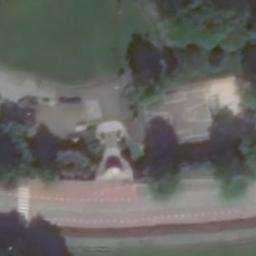 Sand Volleyball Court — aerial view