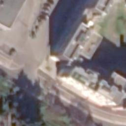 Sand Volleyball Court — aerial view