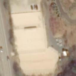 Sand Volleyball Court — aerial view