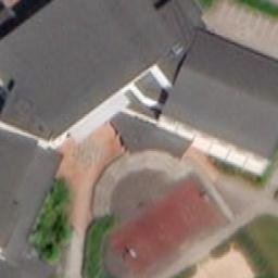Salon lukion liikuntahalli — aerial view