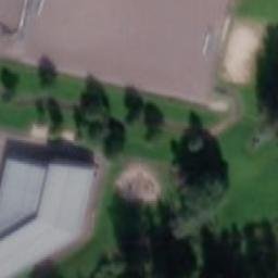 Sand Volleyball Court — aerial view