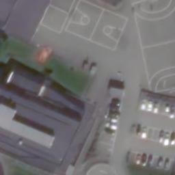 Volleyball Court — aerial view