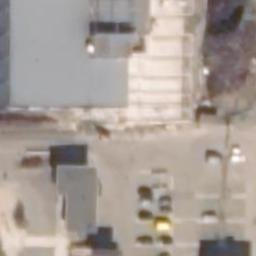 Sand Volleyball Court — aerial view