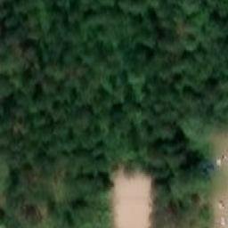 Sand Volleyball Court — aerial view