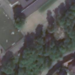 Sand Volleyball Court — aerial view