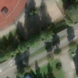Hiekkaharjun liikuntapuiston beachvolleykenttä 1 — aerial view