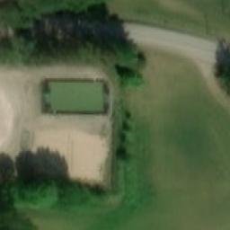 Röylän koulu / Beachvolleykenttä — aerial view