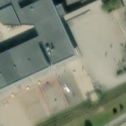 Sand Volleyball Court — aerial view
