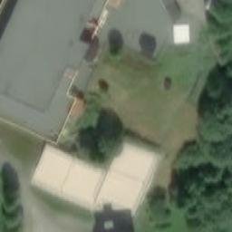 Sand Volleyball Court — aerial view