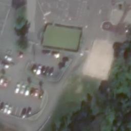 Sand Volleyball Court — aerial view