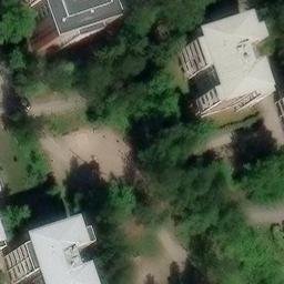 Volleyball Court — aerial view