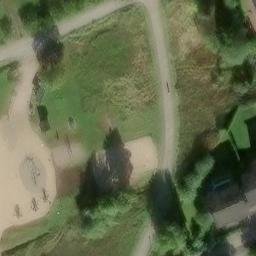 Tapaninvainion uimaranta / Beachvolleykenttä — aerial view