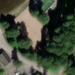 Aurlahti rantalentopallo — aerial view
