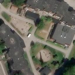 Volleyball Court — aerial view
