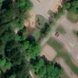 Leikkipuisto Trumpetti / Beachvolleykenttä — aerial view