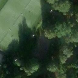 Sand Volleyball Court — aerial view