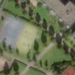Volleyball Court — aerial view