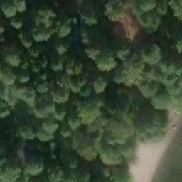 Sand Volleyball Court — aerial view