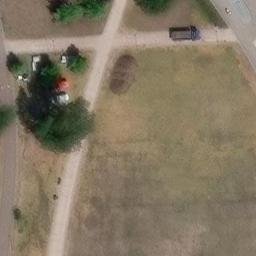 Sand Volleyball Court — aerial view