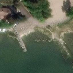 Matinkylän uimaranta / Beachvolleykenttä 1,2 — aerial view