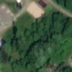 Sand Volleyball Court — aerial view