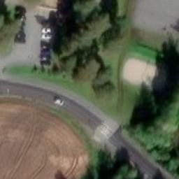 Volleyball Court — aerial view