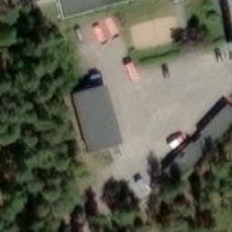 Sand Volleyball Court — aerial view