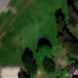 Sand Volleyball Court — aerial view