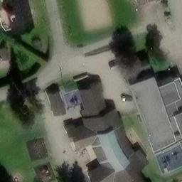 Sand Volleyball Court — aerial view