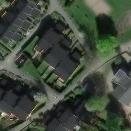 Sand Volleyball Court — aerial view