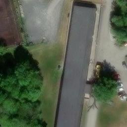 Volleyball Court — aerial view