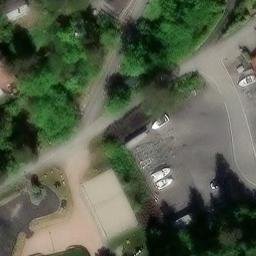 Sand Volleyball Court — aerial view