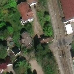 Bråten volleyballbane — aerial view