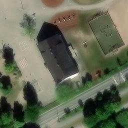 Volleyball Court — aerial view