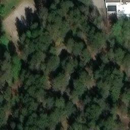 Sand Volleyball Court — aerial view