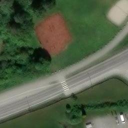 Sand Volleyball Court — aerial view