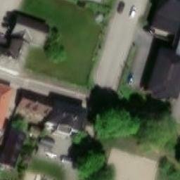 Sand Volleyball Court — aerial view