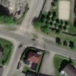 Sand Volleyball Court — aerial view