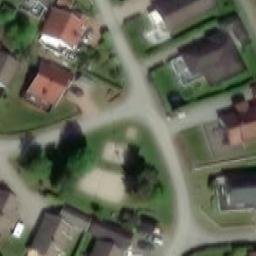 Sand Volleyball Court — aerial view