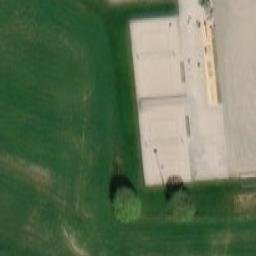 Sand Volleyball Court — aerial view