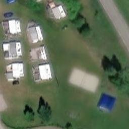 Volleyball Court — aerial view